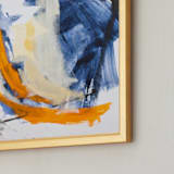 "Lawless4." - Art Print in Love Fever Blue by Jihye Back Kim - Frame Close-up