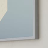 "Structure II" - Art Print in Eggshell by Kamala Nahas - Frame Close-up