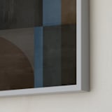 "mid-century mood II" - Art Print in earthy by Creo Study - Frame Close-up