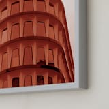 "Corner" - Art Print in Terracotta by cocooniu - Frame Close-up