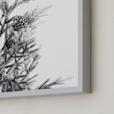 "wild green" - Art Print in ink by Baumbirdy - Frame Close-up