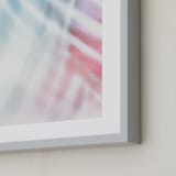 "abstract palms set I" - Art Print in berry by Kamala Nahas - Frame Close-up