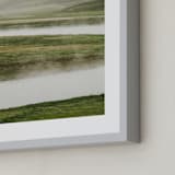 "Morning Mist" - Art Print in summer by Kamala Nahas - Frame Close-up