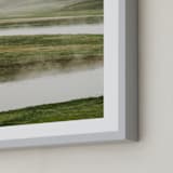"Morning Mist" - Art Print in summer by Kamala Nahas - Frame Close-up