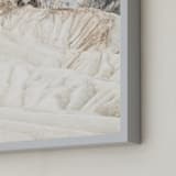 "White Canyon 5" - Art Print in cream by Kamala Nahas - Frame Close-up