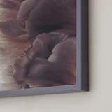 "Ruffled" - Art Print in Orchid by Karen Kardatzke - Frame Close-up