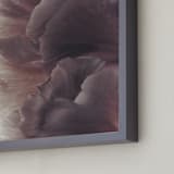 "Ruffled" - Art Print in Orchid by Karen Kardatzke - Frame Close-up