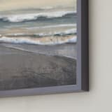 "Salt Kissed II" - Art Print in Sands by Khara Ledonne - Frame Close-up