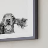 "Irish" - Art Print in Pepper by Anne Ciotola - Frame Close-up