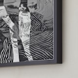 "terrain" - Art Print in Fog by Hannah E Palmer - Frame Close-up