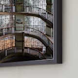 "Abandoned architectural beauty" - Art Print in stone by Greta Staknyte - Frame Close-up