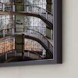 "Abandoned architectural beauty" - Art Print in stone by Greta Staknyte - Frame Close-up