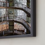 "Abandoned architectural beauty" - Art Print in stone by Greta Staknyte - Frame Close-up