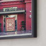 "Vintage Hollywood and Vine No.6" - Art Print in Redbury by Kamala Nahas - Frame Close-up