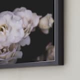 "Midnight Bloom" - Art Print in blush by Kamala Nahas - Frame Close-up