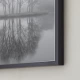 "Real Reflections" - Art Print in Mist by Massimiliano Massimo Borelli - Frame Close-up