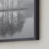 "Real Reflections" - Art Print in Mist by Massimiliano Massimo Borelli - Frame Close-up