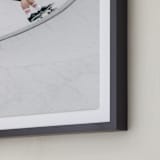 "Saint Skate 01" - Art Print in Slate by Asha Nahas - Frame Close-up