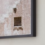 "Fortress I" - Art Print in blush by Kamala Nahas - Frame Close-up
