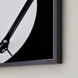 "Silent Disco" - Art Print in High Contrast White and Black Color image by Anika - Frame Close-up