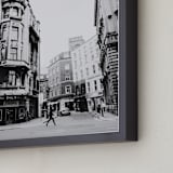 "Dublin II" - Art Print in Black & White by Becca Beers - Frame Close-up