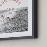 "tan lines" - Art Print in tan by Lindsay Stetson Thompson - Frame Close-up
