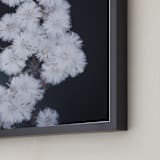 "Dressed for winter" - Art Print in Aegean by Johanna Phillips Huuva - Frame Close-up
