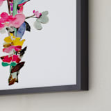 "Collage letter F - Hawaiian kine " - Art Print in Island flowers by Kiana Lee - Frame Close-up