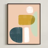 "balance no.2" - Art Print in golden hour by Lindsay Stetson Thompson - Framed