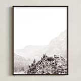 "Little Island" - Art Print in Stone by Jamie Lollback - Framed