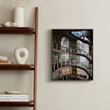 "Abandoned architectural beauty" - Art Print in stone by Greta Staknyte - In a Room