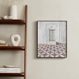 "Palace Walk 1" - Art Print in sandstone by Kamala Nahas - In a Room