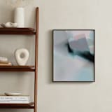 "ghost" - Art Print in Grey by Lori Wemple - In a Room
