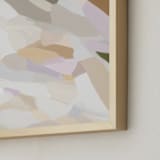 "Summer Love II" - Art Print in Fawn by Melanie Severin - Frame Close-up