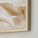 "Still Dreaming" - Art Print in Sandy Blush by Melanie Severin - Frame Close-up