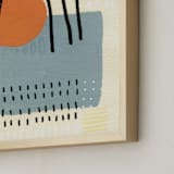 "The Clearing" - Art Print in Birch by Calee A.H. Cecconi - Frame Close-up