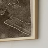 "convince" - Art Print in Sepia by raven erebus - Frame Close-up