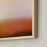 "Alchemy II" - Art Print in Coral Reef by Sarah Hart Morgan - Frame Close-up