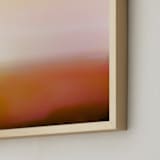 "Alchemy II" - Art Print in Coral Reef by Sarah Hart Morgan - Frame Close-up