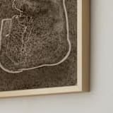"deny" - Art Print in Sepia by raven erebus - Frame Close-up