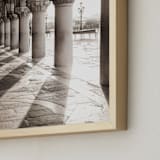 "The Arcade" - Art Print in Saber by MengI Shen - Frame Close-up