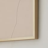 "Jane" - Art Print in Muslin Ivory by jinseikou - Frame Close-up