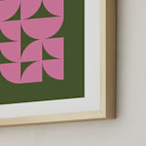 "centered" - Art Print in Garden by Beth Vassalo - Frame Close-up