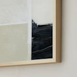 "Construct 9 " - Art Print in Neutrals by Ashleigh Ninos - Frame Close-up