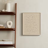 "Flock" - Art Print in Sand by Yohaku Oshima - In a Room