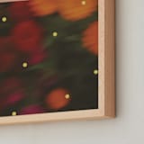 "Le Jardin Magique 1" - Art Print in Peach by Morgan Kendall - Frame Close-up