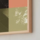 "Quartet 2" - Art Print in Garden by Sumak Studio - Frame Close-up