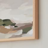 "Every Summer I" - Art Print in Olive by Melanie Severin - Frame Close-up