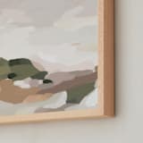 "Every Summer I" - Art Print in Olive by Melanie Severin - Frame Close-up