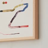 "Connected" - Art Print in Flow by Sumak Studio - Frame Close-up